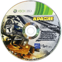 Apache: Air Assault PAL Xbox 360 PAL box art